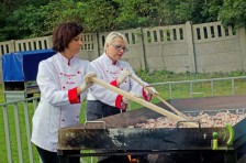 Pokaz Kulinarny -gotowanie na mega patelni z Marią Ożgą Wojkowice